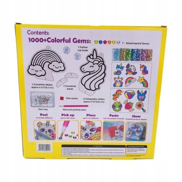 DIAMENT MAGIC BIG GEM MALOWANIE KLEJ ZESTAW 5D 3D