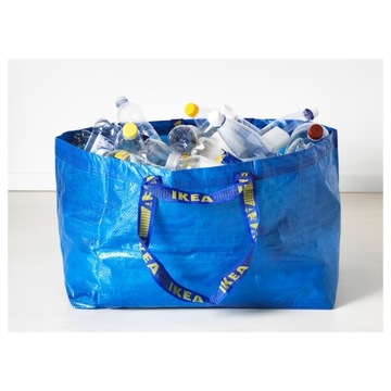 IKEA FRAKTA TORBA NA ZAKUPY PRANIE BASEN 71L - 20szt