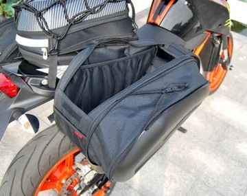 Универсальные боковые сумки для мотоциклов 36-58л, водонепроницаемые.