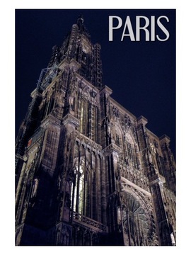 PARYŻ - Katedra - Notre Dame - Magnes na lodówkę