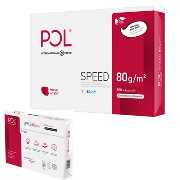 Бумага для ксерокса A4 80 г POLSPEED