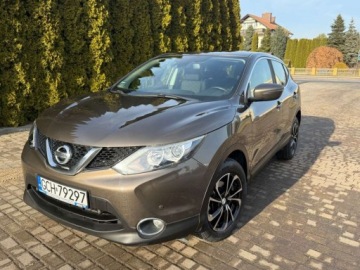 Nissan Qashqai II Crossover 1.2 DIG-T 115KM 2015 Nissan Qashqai Sliczny Qashqai 1.2Benz.115KM Navi Kamera Grzane Fotele Par, zdjęcie 9