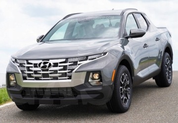 HYUNDAI SANTA CRUZ -CHROMOWANE LIŠTA MASKA CHRÓM MŘÍŽKY NÁRAZNÍKU TUNING