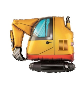Balon foliowy Koparka Bob budowniczy maszyna 75cm