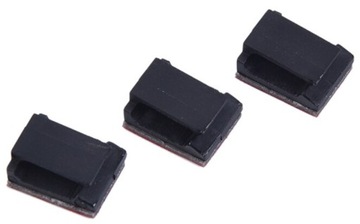 50x ORGANIZER DO KABLI ZACZEP UCHWYT LAMPEK OZDÓB