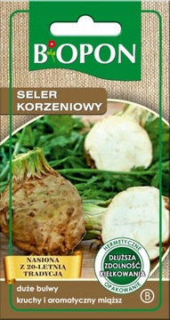 Nasiona SELER korzeniowy Kruchy aromatyczny miąższ
