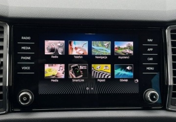 Skoda Kodiaq I SUV 2.0 TSI 190KM 2021 Skoda Kodiaq 4x4 LK Bogata Wersja Skora Automat Hak Led FV23, zdjęcie 33