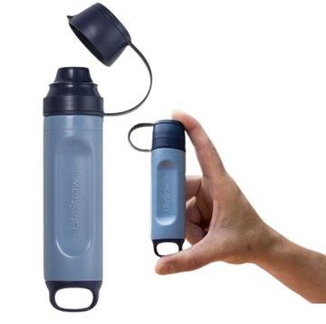 MAŁY 13CM PODRÓŻNY FILTR UZDATNIAJĄCY DO WODY SŁOMKA ŻYCIA LIFESTRAW SOLO