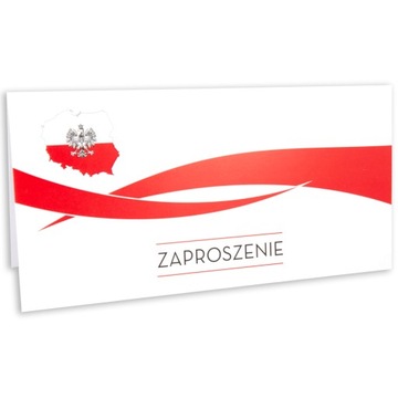 Zaproszenia patriotyczne zaproszenie na spotkanie uroczystość