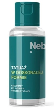 NEBA ŻEL czyszczący do MYCIA nowego świeżego TATUAŻU 100 ml | ŁAGODZĄCY PL