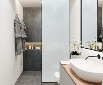 ОКОННАЯ ПЛЕНКА МАТОВАЯ МОЛОЧНАЯ МАТОВАЯ PRIVACY 45*100см