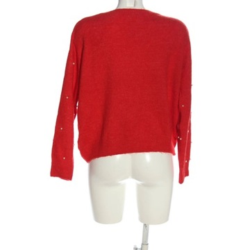 H&M Sweter z dzianiny Rozm. EU 38 czerwony