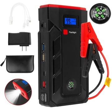 POWER BANK CAR JUMP STARTER ROZRUCH BOOSTER LATARKA 10400MAH
