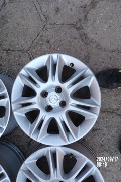 4× DISK HLINÍK OPEL OE CORSA D 6.0" X 16" 4X100