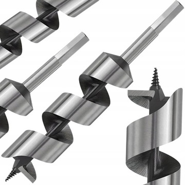 WIERTŁO DO DREWNA SKLEJKI ŚWIDER 34x230mm ŚRUBOWE ŚWIDROWE KRĘTE LEWIS HEX