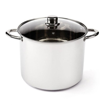Garnek ze stali nierdzewnej 10L 26CM wysoki DUŻY