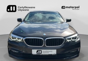 BMW Seria 5 G30-G31 Limuzyna 530i 252KM 2017 BMW Seria 5 Sport Line, Tempomat, Kamera, GPS, Fotel z pamiecia, Salon Pol, zdjęcie 1