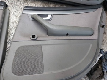 НАБОР ДВЕРНЫХ НАКЛАДОК + ДЕКОРЫ + ОБРАЗЦЫ РАМКИ S-LINE AUDI A4 B6 СЕДАН