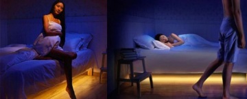 СВЕТОДИОДНАЯ ЛЕНТА ДЛЯ МЕБЕЛЬНЫХ ШКАФОВ ДАТЧИК ДВИЖЕНИЯ БАТАРЕИ USB 2м