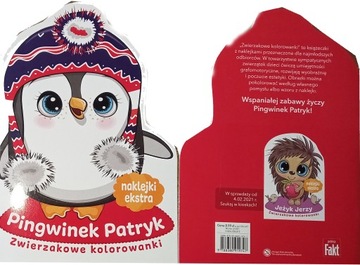 PINGWINEK PATRYK . NAKLEJKI