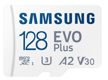 SAMSUNG EVO PLUS MICROSDXC 128 ГБ UHS-3 V30 130 МБ/с