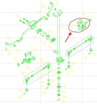 QUAD Triton Baja 250/300/400cc ПРАВАЯ ЗАДНЯЯ ПЕРЕДНЯЯ ПРИВОДНАЯ ШИНА