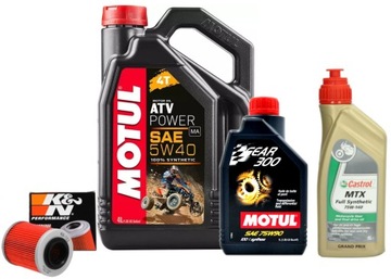 ZESTAW OLEJ MOTUL FILTR CAN-AM OUTLANDER RENEGADE