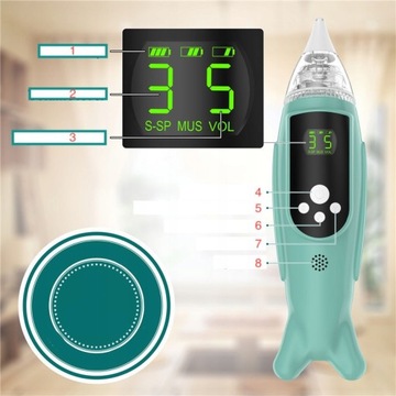 ЭЛЕКТРИЧЕСКИЙ НАЗАЛЬНЫЙ АСПИРАТОР LIFE BASIS ДЛЯ КОЛЛЕКЦИИ