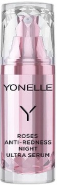 YONELLE ROSES ANTI REDNESS NIGHT SERUM RÓŻANE 30 ML