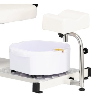 Fotel kosmetyczny do salonu pedicure SPA z brodzikiem do moczenia stóp Eryk