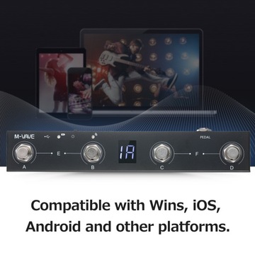 M-VAVE Chocolate BT Wireless MIDI Controller Recha