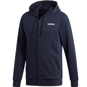 Bluza adidas Essentials Linear Fullzip FT granatowa - DU0405