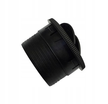 ДИФФУЗОР НА ВЫХОДЕ ВОЗДУХА FI 75MM ЧЕРНЫЙ