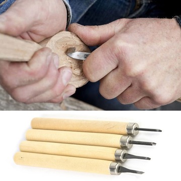 стамески столярные по дереву 4 шт.