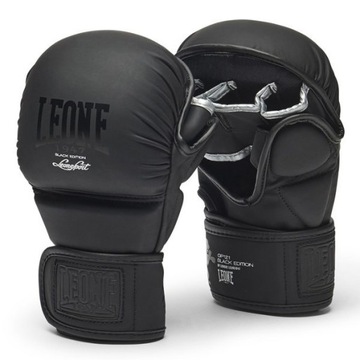 S Rękawice sparingowe MMA Black Edition Leone1947