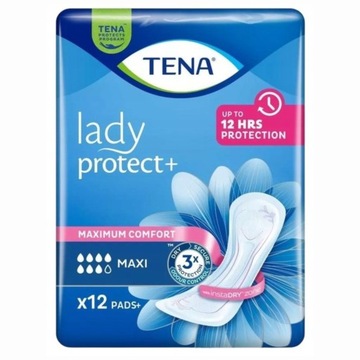 Tena Lady Maxi wkładki anatomiczne 12 sztuk
