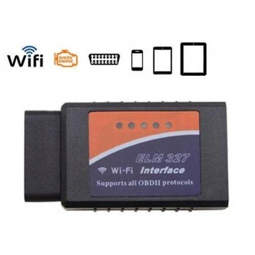 Адаптер автомобильного сканера Elm327 Obdii Scan Wi-Fi