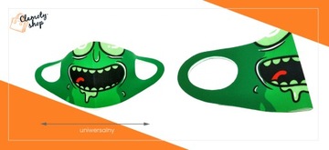 ЗАЩИТНАЯ НЕОПРЕНОВАЯ МАСКА RICK AND MORTY GREEN MOUTH
