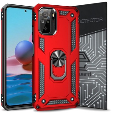 ETUI PANCERNE+SZKŁO do XIAOMI REDMI NOTE 10 / 10S
