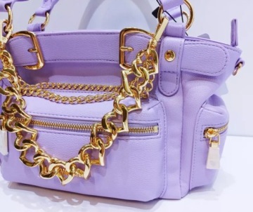 ФИОЛЕТОВАЯ СУМОЧКА LOVE MOSCHINO МОДЕЛЬ JC4288PP0GKT0651