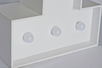 Светящаяся цифра 3 со светодиодными лампочками на день рождения 100см.