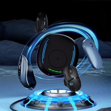 RGB МЫШЬ JIGGLER USB СИМУЛЯТОР ДВИЖЕНИЯ МЫШИ УДАЛЕННАЯ РАБОТА С ТАЙМЕРОМ
