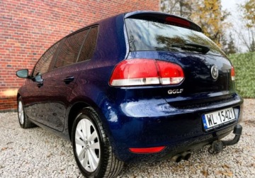Volkswagen Golf VI Hatchback 5d 1.4 TSI 122KM 2009 Volkswagen Golf AUTOMAT DSG Hak Niski przebieg Warszawa 1.4 Benzyna 122KM, zdjęcie 30