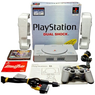 NICE PLAYSTATION 1 PS1 PSX SCPH-7002 BOX полный набор #4