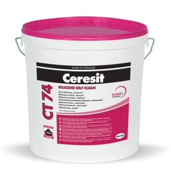 Ceresit CT 74/2,0 mm tynk silikonowy 25 kg baza