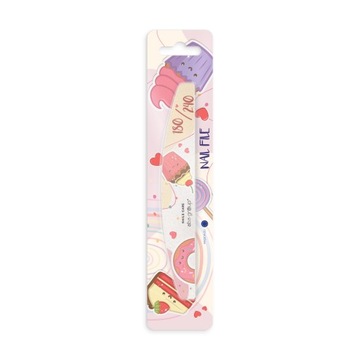 Pilnik do Paznokci Półksiężyc 180/240 Limitowane NailsCare Skinpack Cookies