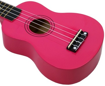 DREWNIANE UKULELE ECHO - MNÓSTWO KOLORÓW
