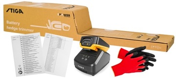 БЕСПРОВОДНЫЕ НОЖНИЦЫ STIGA PRECAUTOR 55 СМ ПРОФЕССИОНАЛЬНЫЙ НАБОР