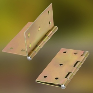 ПЕТЛЯ СТРОИТЕЛЬНАЯ, ПОКРЫТАЯ, ОВАЛЬНАЯ, 100x100 ММ, ПЛОСКАЯ, МЕБЕЛЬНАЯ ПЕТЛЯ ДЛЯ ДВЕРНОЙ КОРОБКИ