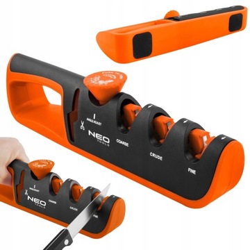 NEO Tools НОЖИ И НОЖНИЦЫ С РЕГУЛИРУЕМЫМ УГЛОМ ЗАТОЧКИ 56-050